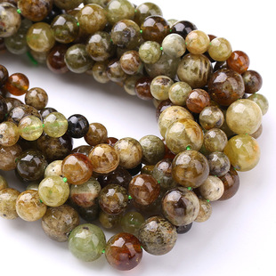 ��Ȼ�Gʯ��A��ɢ���ֹ�DIY����ʯ��ʯ�����Ʒ��� green garnet