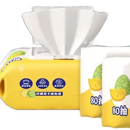Toalla húmeda de limpieza de cocina gruesa para eliminación de aceite y descontaminación doméstica para fumigador especial de limpieza de papel húmedo perezoso image 5