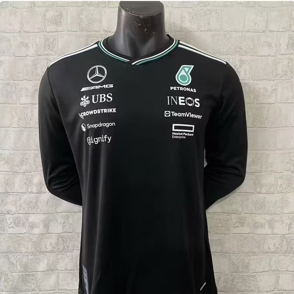 25-26 Aston Martin Ferrari Red Bull McLaren Mercedes trajes de carreras deportivos de manga corta ropa casual