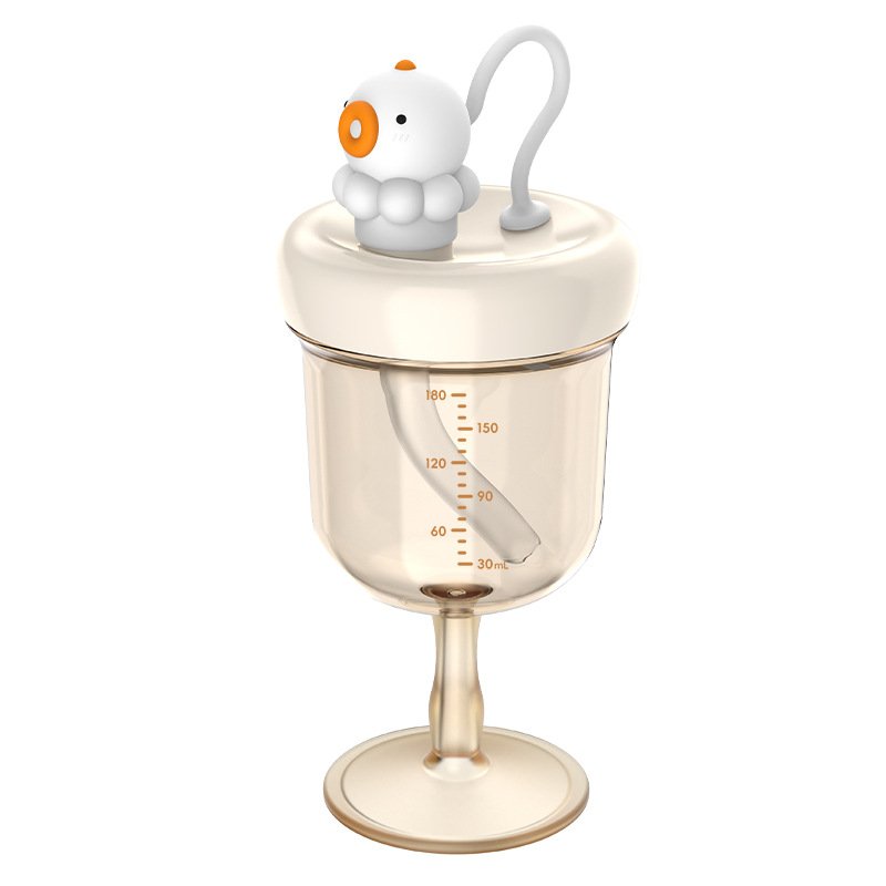 Inglés caja de tazas de agua para niños PPSU tazas de pies altos bebés bebés tazas de agua bebés tazas de leche tazas de jugo de vino