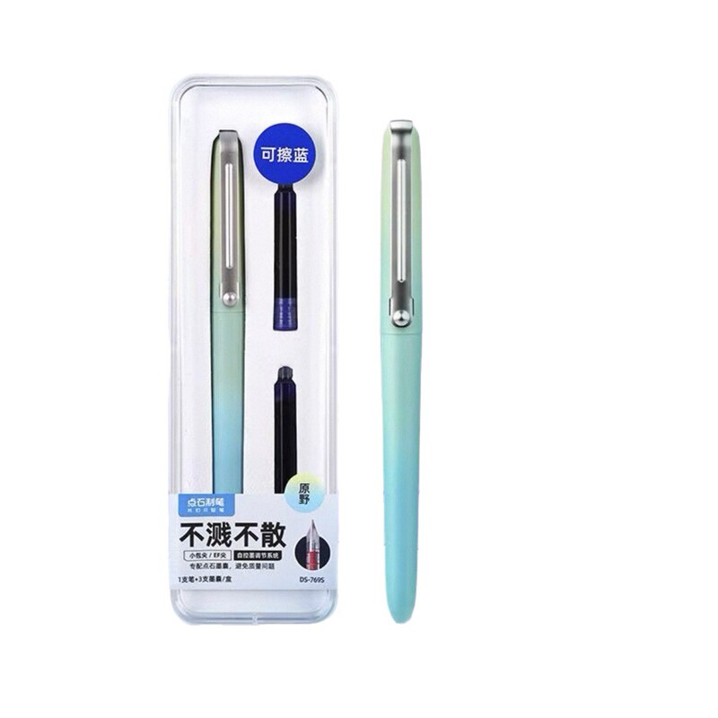 Dianshi DS769S スプラッシュフリーインク EF 細字万年筆 ドリームオーロラ 0.38 小学生 3 年生と 4 年生用卸売|undefined