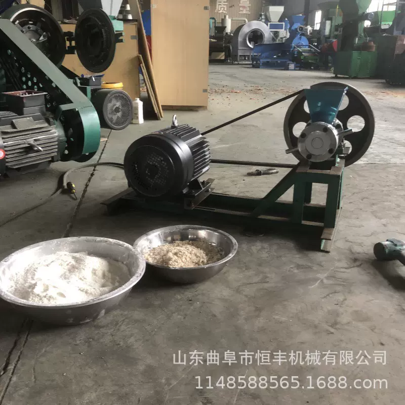 面粉彭化机小型食品膨化藕粉酥机糖酥果多功能膨化皮带卷膨化机