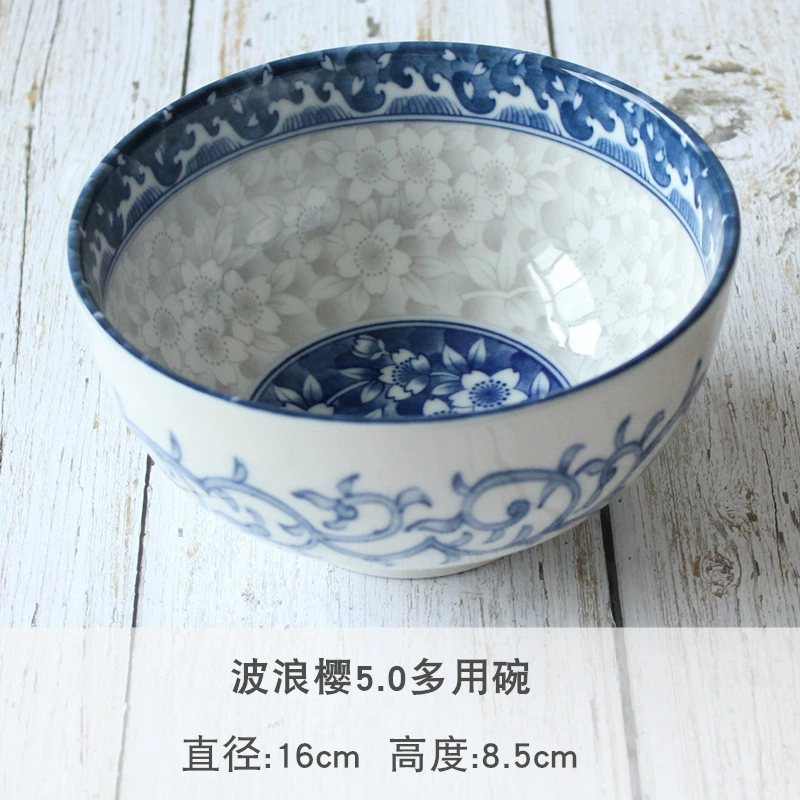 Japanese import ceramic blue tableware