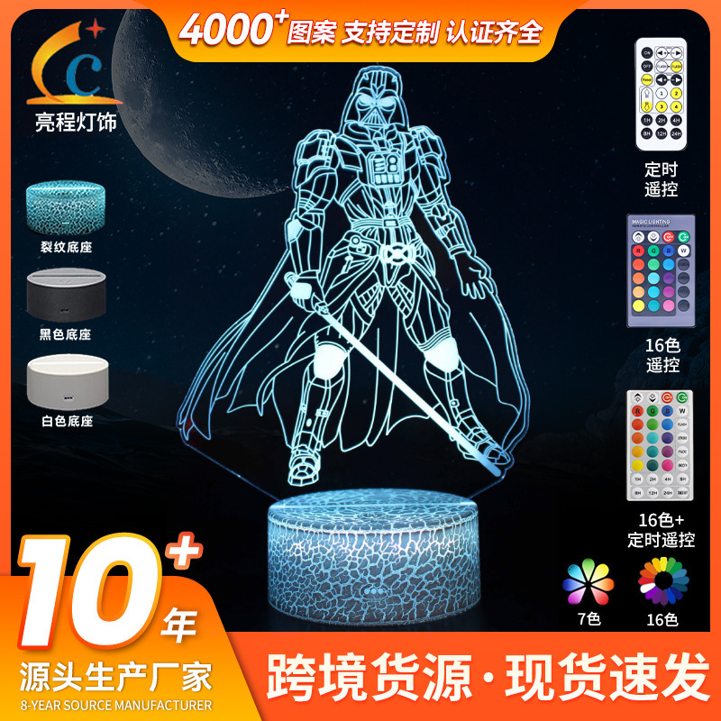 Amazon Hot Sale New Star Wars Death Star Night Light 3d Colorful LED Gift Light Touch Remote Control Table Lamp Amazon Hot Sale New Star Wars Death Star Night Light 3d Colorful LED Gift Light Touch Remote Control Table Lamp