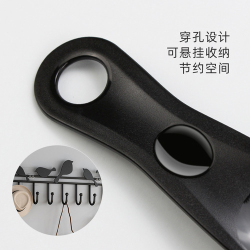 Factory direct sales plastic shoehorn shoehorn shoe handle artifact dropshipping convenient household shoehorn