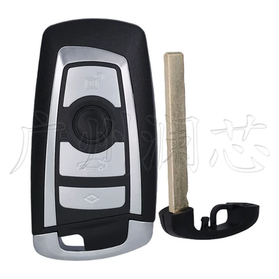 System 3/4 Key Car — Car Keys - car-key-case-4-key-silver
