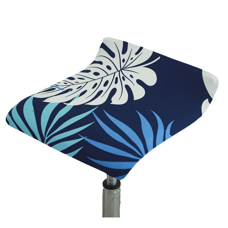 Cajero de recepción Cubierta de silla cuadrada Cubierta de asiento elástica Cubierta de asiento dividida de oficina Cubierta de respaldo de silla giratoria Cubierta de asiento