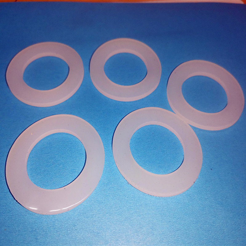 食品级圆形硅胶垫片防滑垫圈 透明热水器橡胶垫片圈 瓶盖密封垫圈