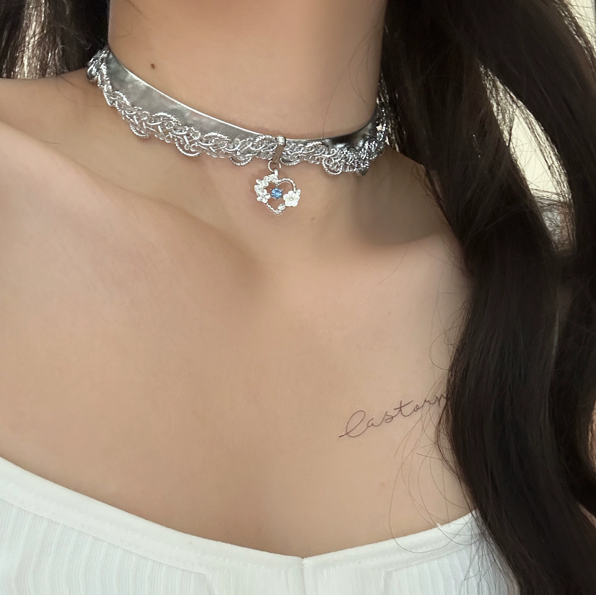 Короткий чокер-ожерелье, европейский стиль, черный, высококачественный модный аксессуар