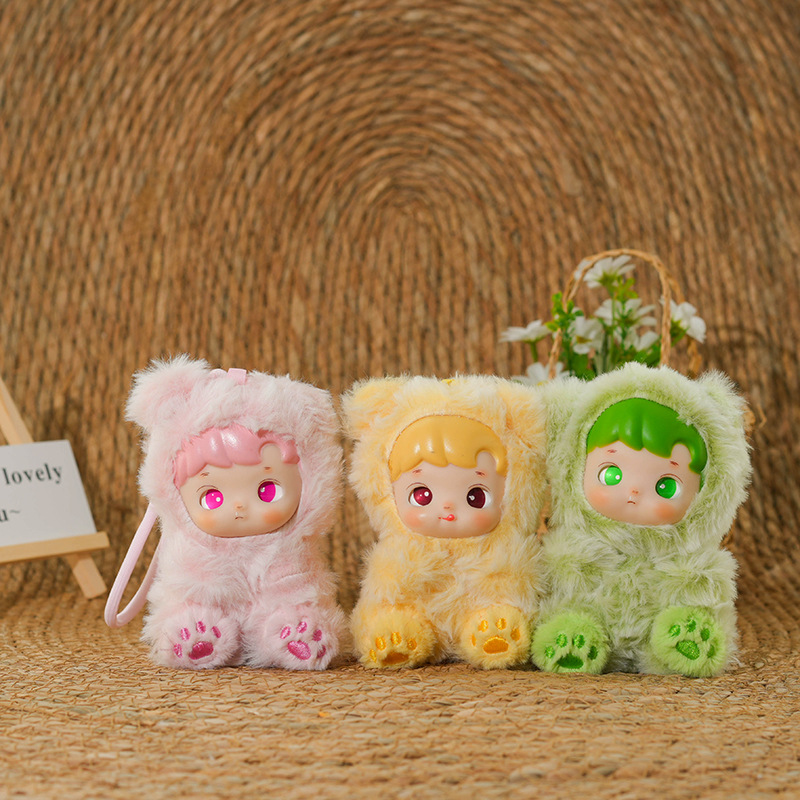 Pendentif mignon, porte-clés sac à dos créatif, peluche en vinyle, ornement_voghion.com