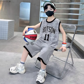 男童夏季篮球服套装2026新款大儿童帅气男孩夏装运动速干两件套潮