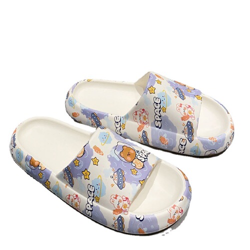 Sandal for women, summer home use, Korean version, fashionable, comfortable, thick sole, home, student, casual, non-slip, bath sandals, outdoor wear