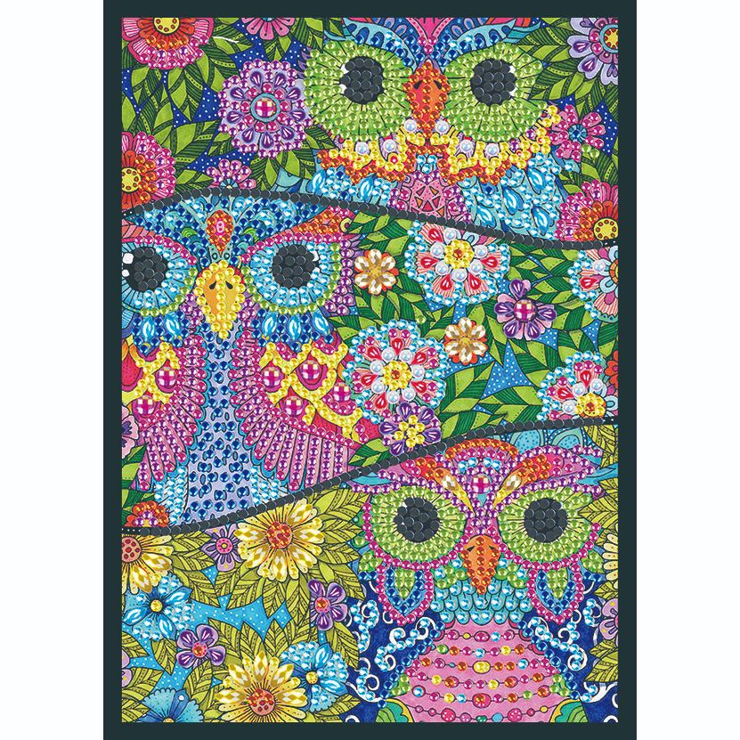 Transfronterizos nuevos dibujos de diamantes DIY hechos a mano unicornio dibujo de diamantes cuaderno dibujo de diamantes llenos de pintura de diamantes