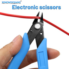 Electronic cutting pliers 170II beveled edge emery handle mini nail scissors jewelry pliers wire trimming pliers electronic pliers tool