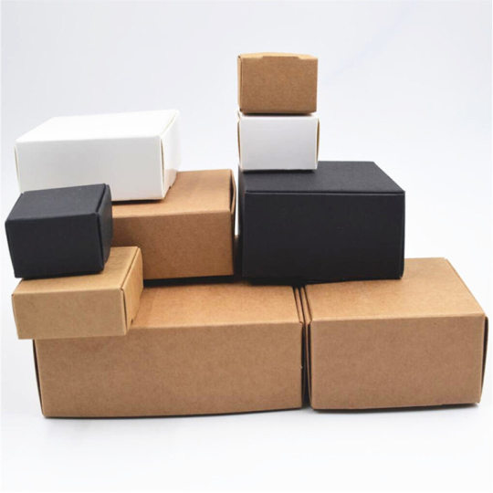 GMI Supply Color Box Corrugated Color Printing Kraft Paper Box Pit Box Tiandi Box Cosmetic Box Gift Box Fashionable Packaging
