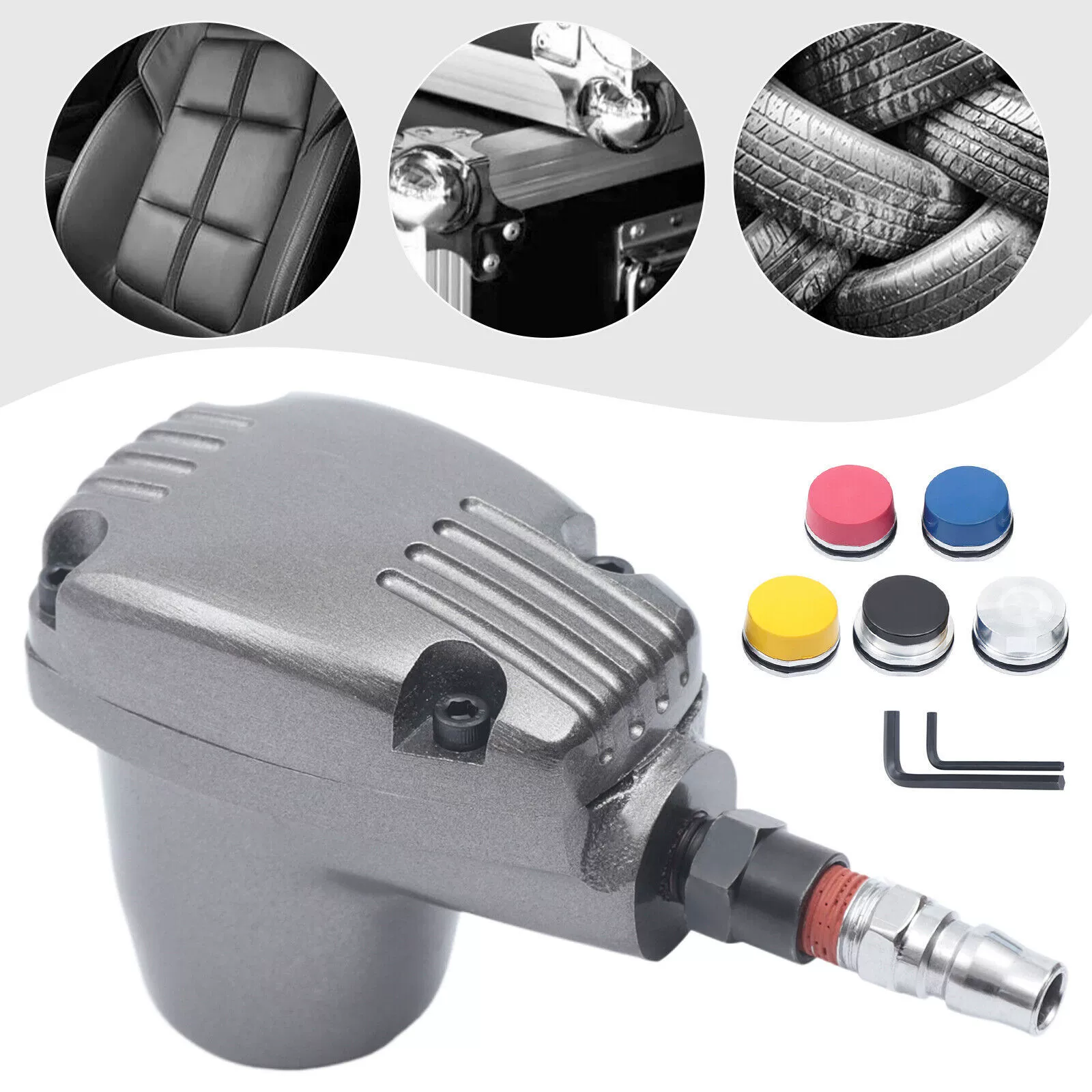 Воздушный ударный молоток комплект 1000 раз/мин Ручной пневматический ладонь молоток инструмент автоматический индукционный молоток молоток