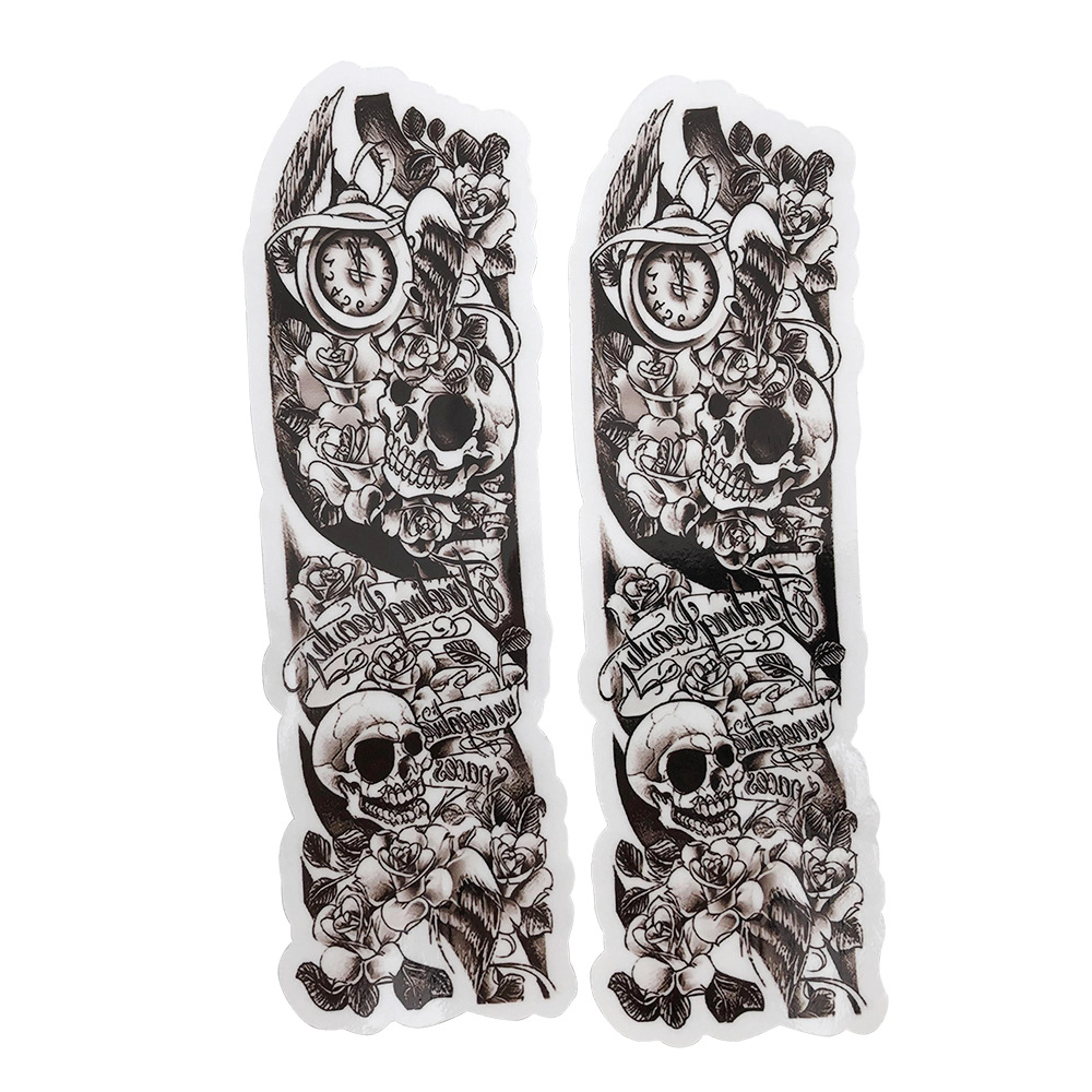 Adecuado para motocicletas Harley Great Glide Acomotor Pegatinas de cabeza fantasma Pegatinas de calavera de deslizamiento grande Pegatinas de absorción de impactos