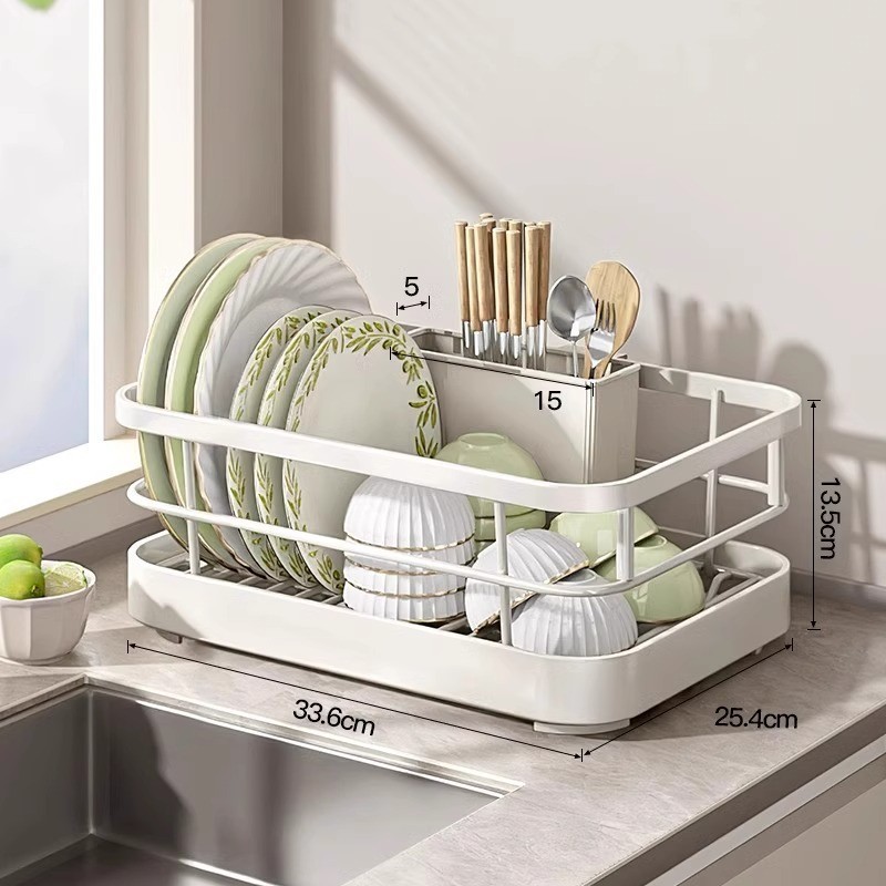 Rejilla de cocina Rejilla de almacenamiento de platos de fregadero Rejilla de drenaje de platos Rejilla de almacenamiento Rejilla de mesa de vajilla
