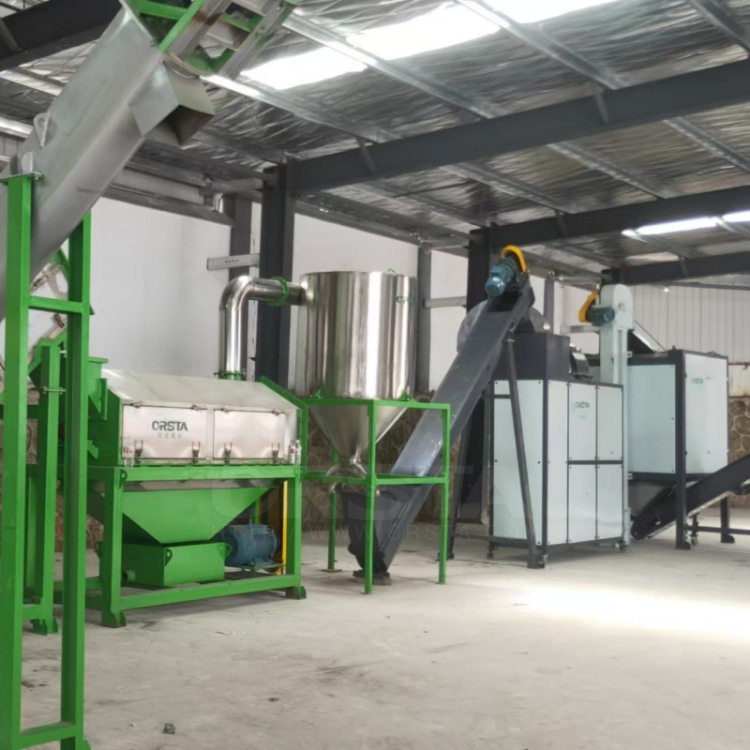 一次性聚乙烯点滴袋清洗处置机，输液盐水点滴袋粉碎清洗分选机