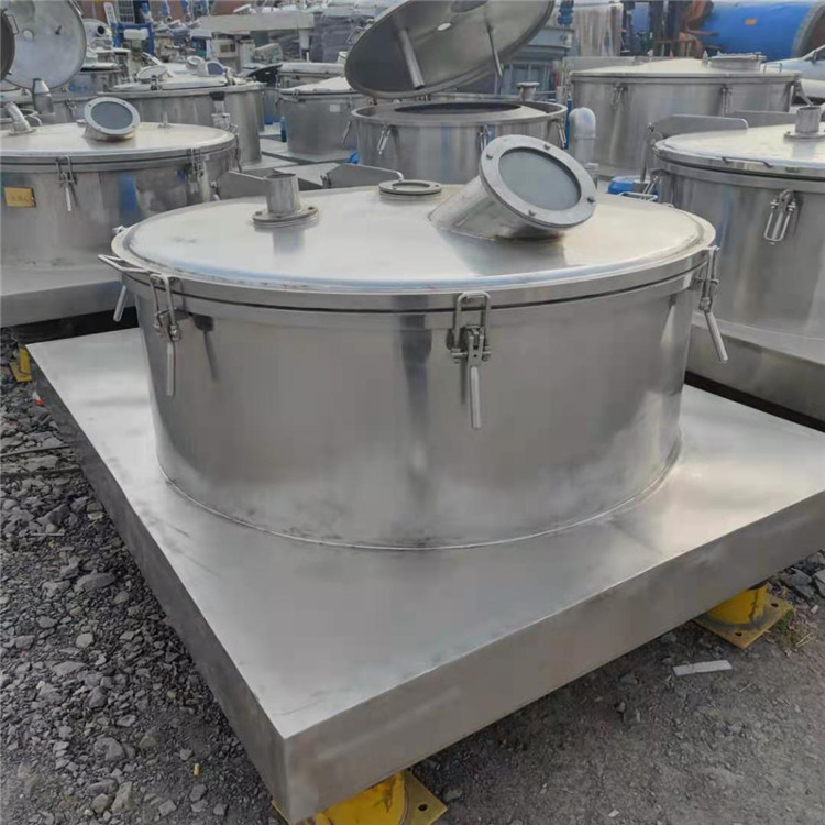 出售二手平板式吊袋式离心机 大型大容量全自动下料吊袋式离心机