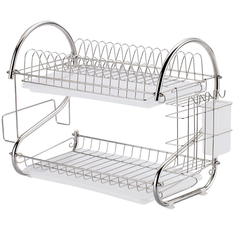 Storage rack Multi-layer household drain rack dish rack kitchen floor-standing cabinet rack storage rack