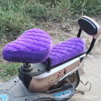 Electric car cushion Seat Cushion Cover Electric Car Seat - purple-pointed-front-seat-cover-rear-seat-cover