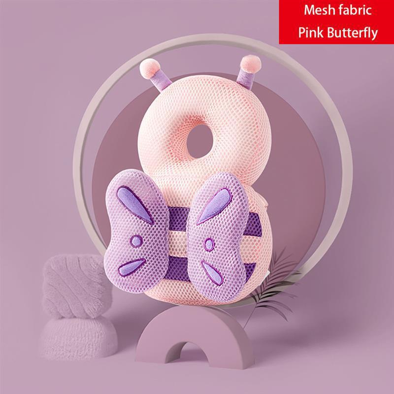 Protector de cabeza para bebés de 1 a 3 años, cojín de seguridad para la espalda