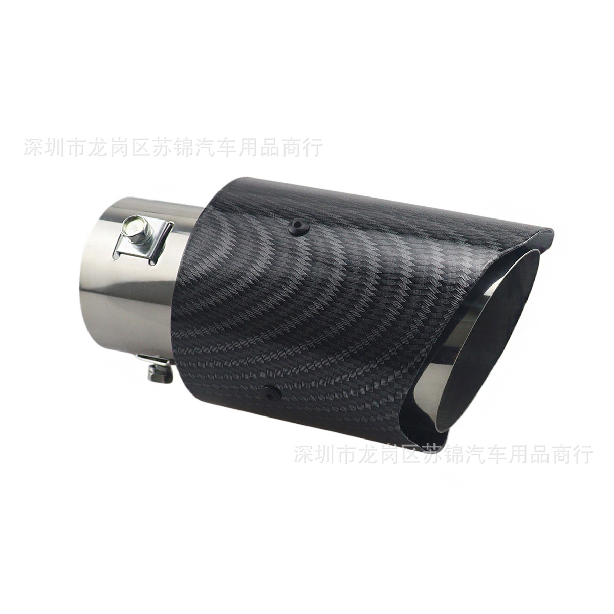 Car Modified Exhaust Pipe Carbon Fiber Tail Pipe Scorpio Exhaust Pipe Muffler Water Transfer Printing Stainless Steel Tail Pipe Tail Pipe