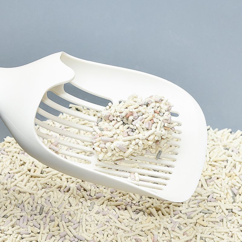 The long-handled minimalist litter shovel for cats, cat litter shovel with a simple and minimalist design, agent wholesale.