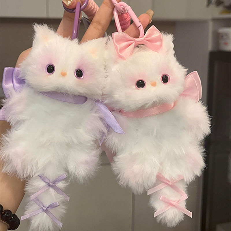 Halloween Twist Stick Kitty Colgante hecha a mano DIY material bolsa colgante regalo de cumpleaños para novia
