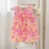 Summer children's sleevless dress, skirt