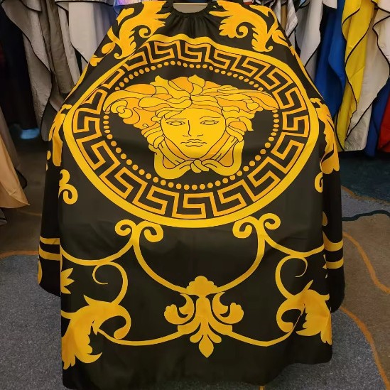 Fabricante spot salón peluquería corte de pelo tela antiadherente estilo europeo y americano simple tinta herramientas de corte de pelo tendencia