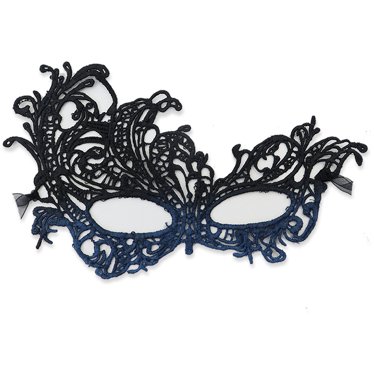 Máscaras de encaje de gradiente de alta calidad, máscaras de ojos sexy, props de baile de maquillaje, máscaras de fiesta de Halloween de Venecia