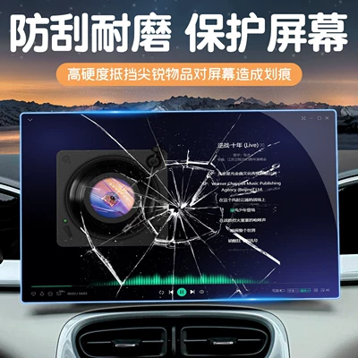 console screen protective film, car — Car interior film