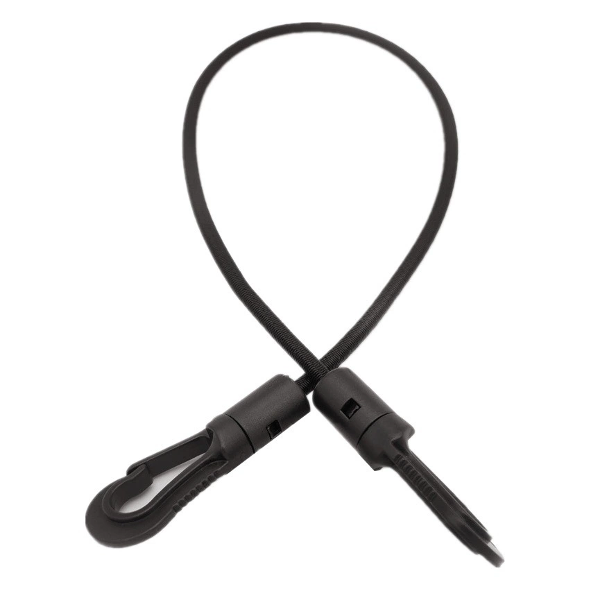 Открытый спортивный каяк эластичная веревка круглая резина 4 мм толстая вязка 30 см двуглавый эластичный веревочный крюк