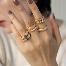 小红书同款布拉契提拉丝戒指意大利工艺爆款戒指批发