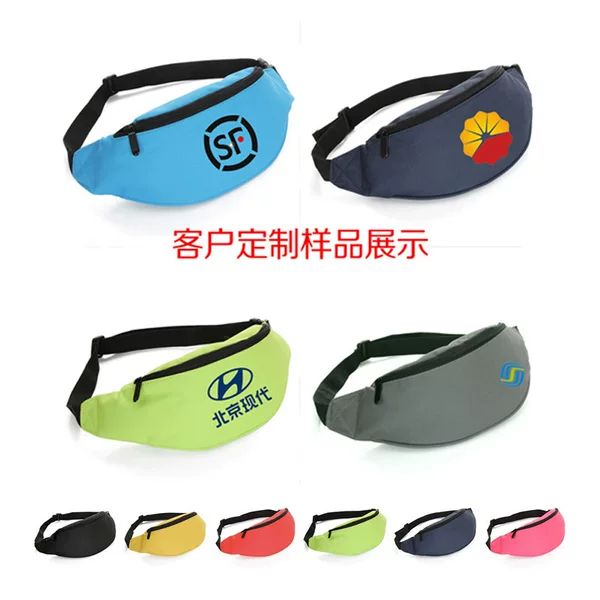 Outdoor Sports Canvas Waist Bag, Unisex, Waterproof Crossbody Chest Bag, Casual Versatile Wear-Resistant Backpack, Foreign Trade Wholesale