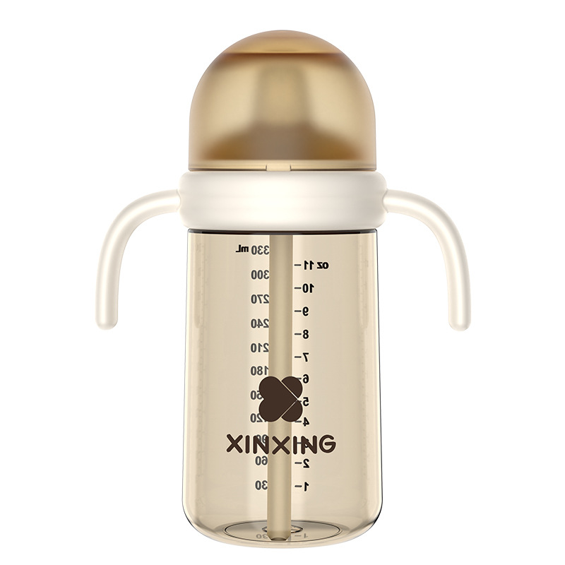 Botellas de leche para bebés PPSU tazas de agua para bebés botellas de paja anticaídas tazas de aprendizaje de bebidas portátiles tazas de bebida directa tazas de paja boca de pato