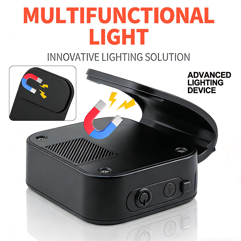 New Cross-border COB Silicone Strong Magnetic Small Portable Headlamp, Mini USB Rechargeable, Sensor-activated Running_desvips.com