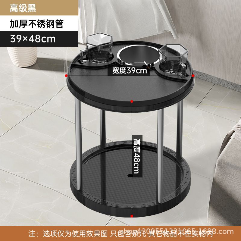 Mesa de mahjong, mesa de centro, estante de té, sala de ajedrez y cartas, mesa de café pequeña junto a la máquina de mahjong, cenicero, estante para vasos de agua, mesa de té de la casa de mahjong