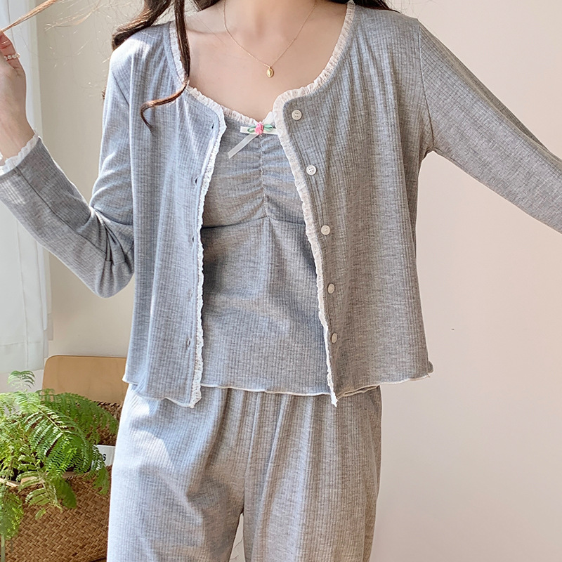 F 3피스 가슴 패드 세트 G501 그레이