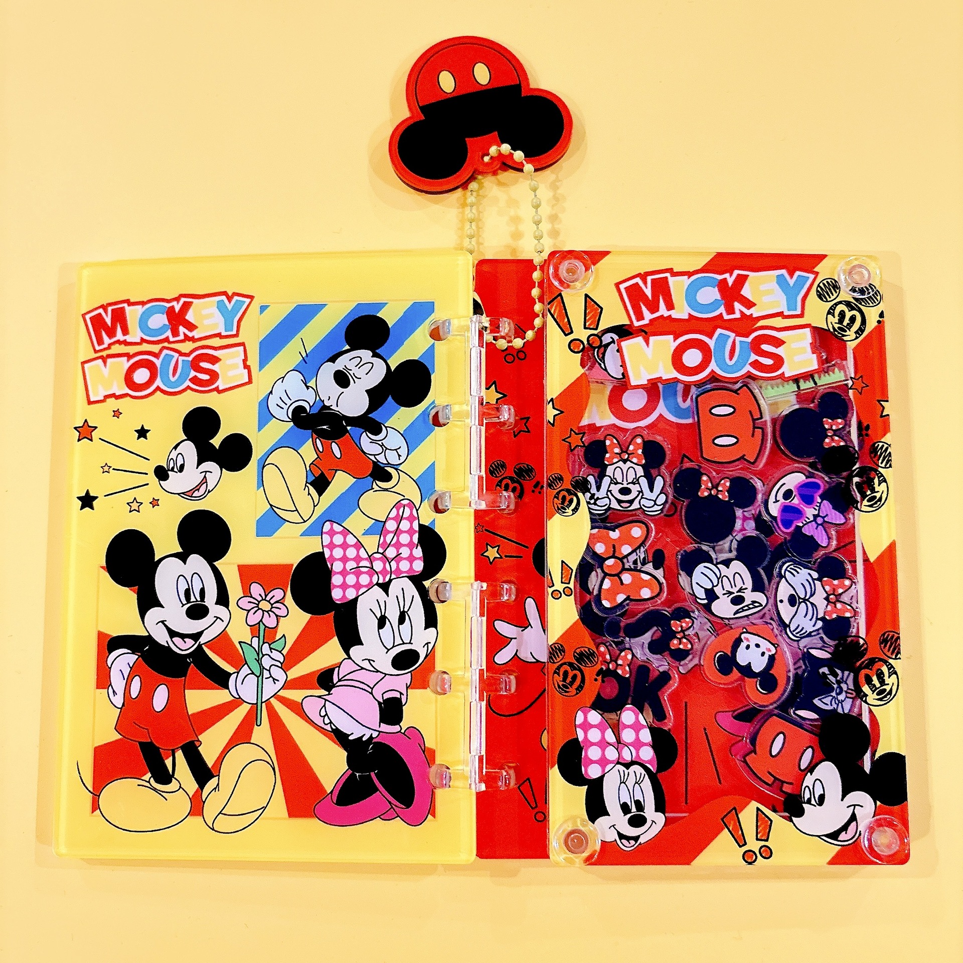 54種類の揺れるアクリルノート、クロスボーダーで人気のTikTokで話題の美しいルーズリーフノート、DIY A7/A5