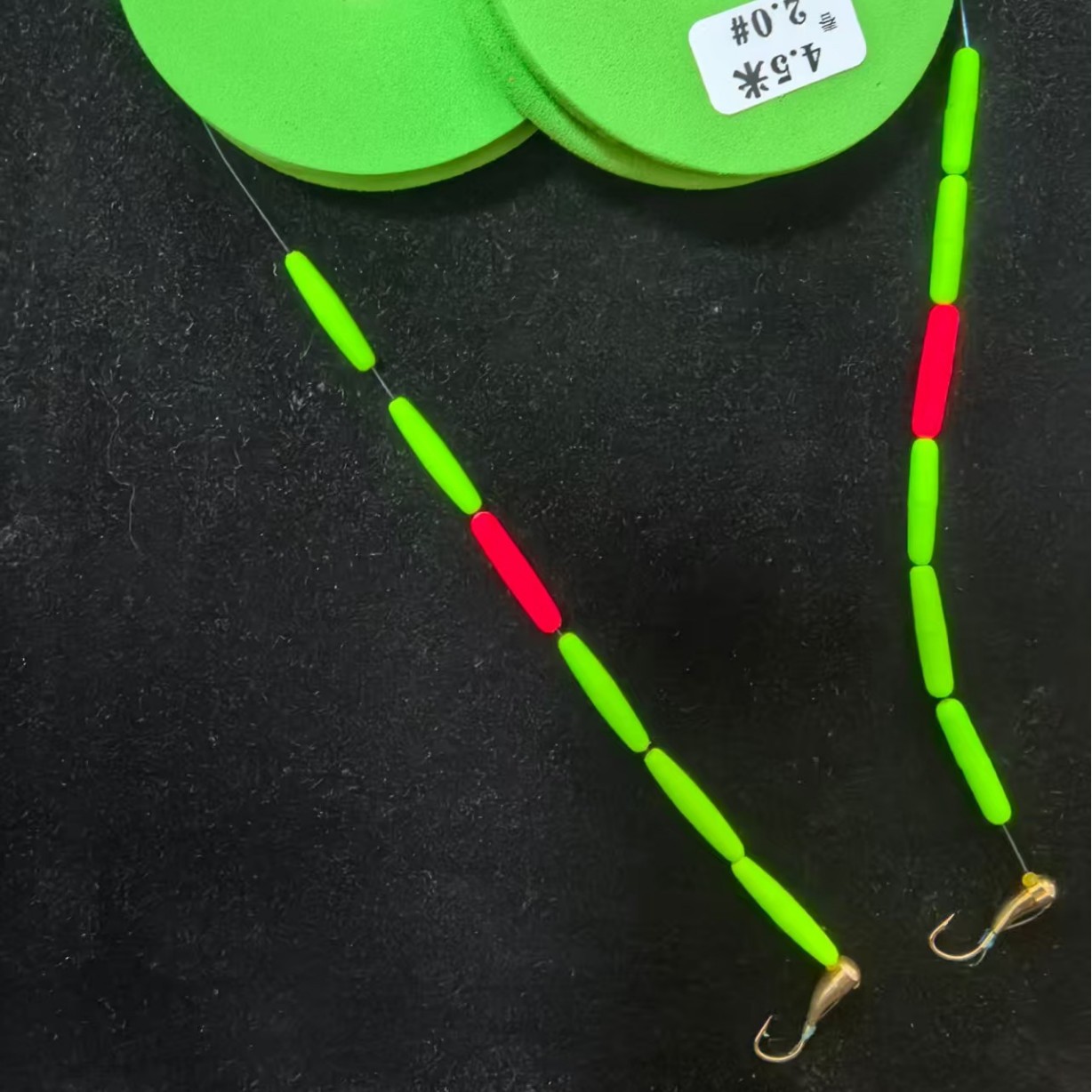 Copper Head Hook Seven-Star Float Line Set Traditional Fishing Finished Main Line Seven-Star Float Cylindrical Sea Fishing Hook Wholesale