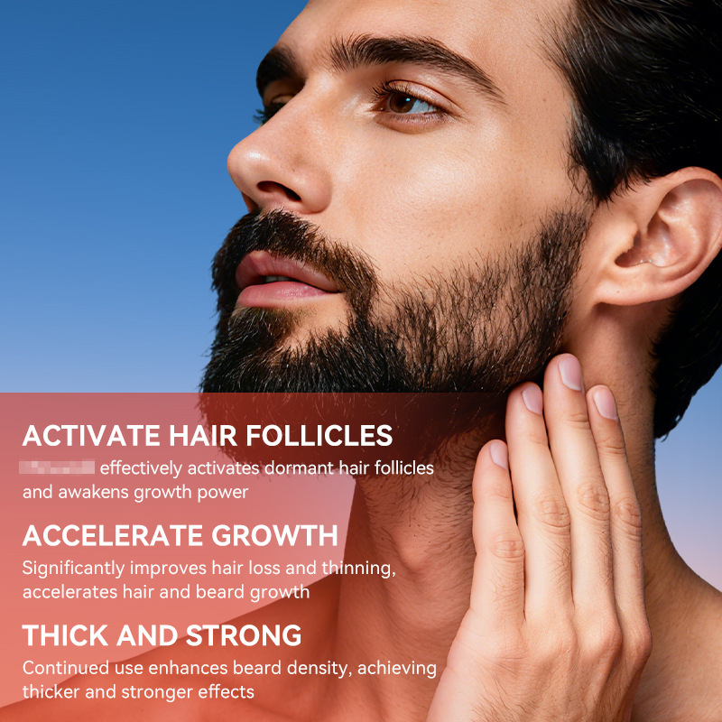 Hair care solution, hair and beard growth mousse, Growth Mousse, hair care KORMESIC mousse cross-border batch 3