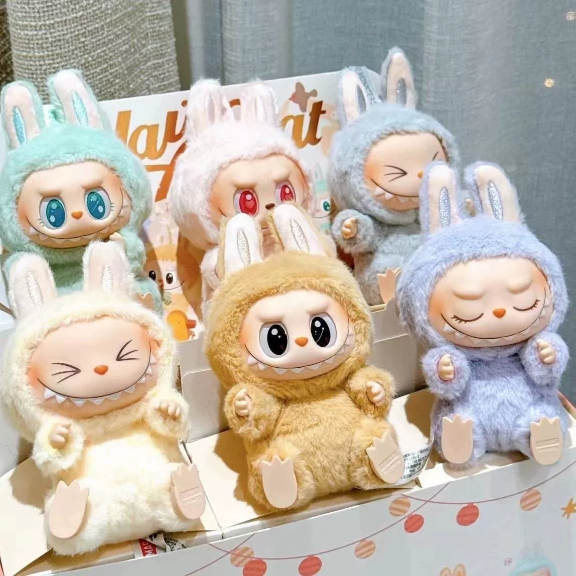 Горячая распродажа серии bubble face plush party UB ткань второго поколения macaron lava L store AB glue U