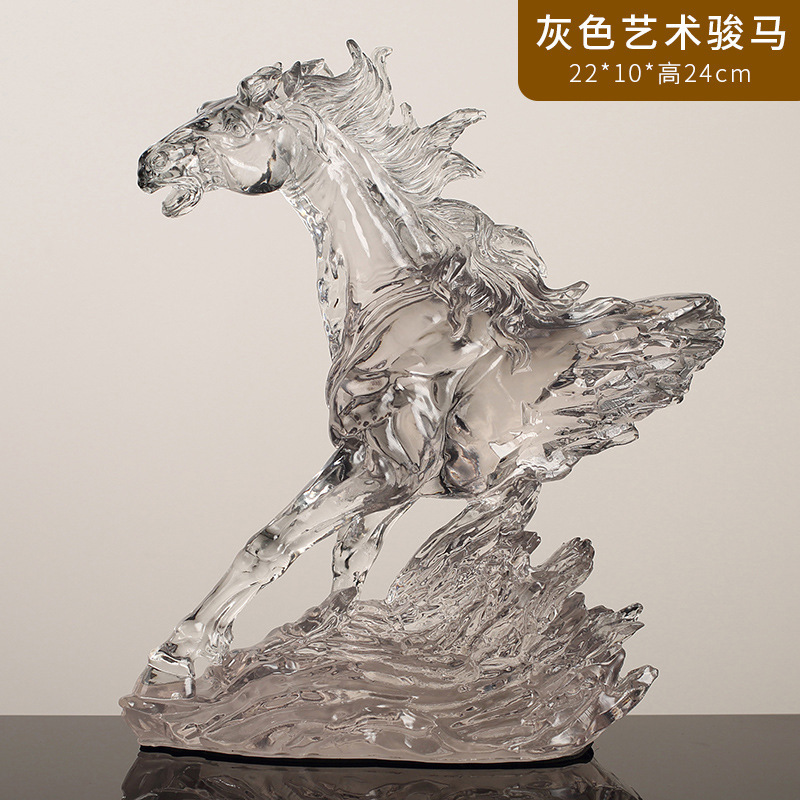 リビングルームの置物は軽くて豪華で高級な雰囲気のお酒棚の装飾品です。