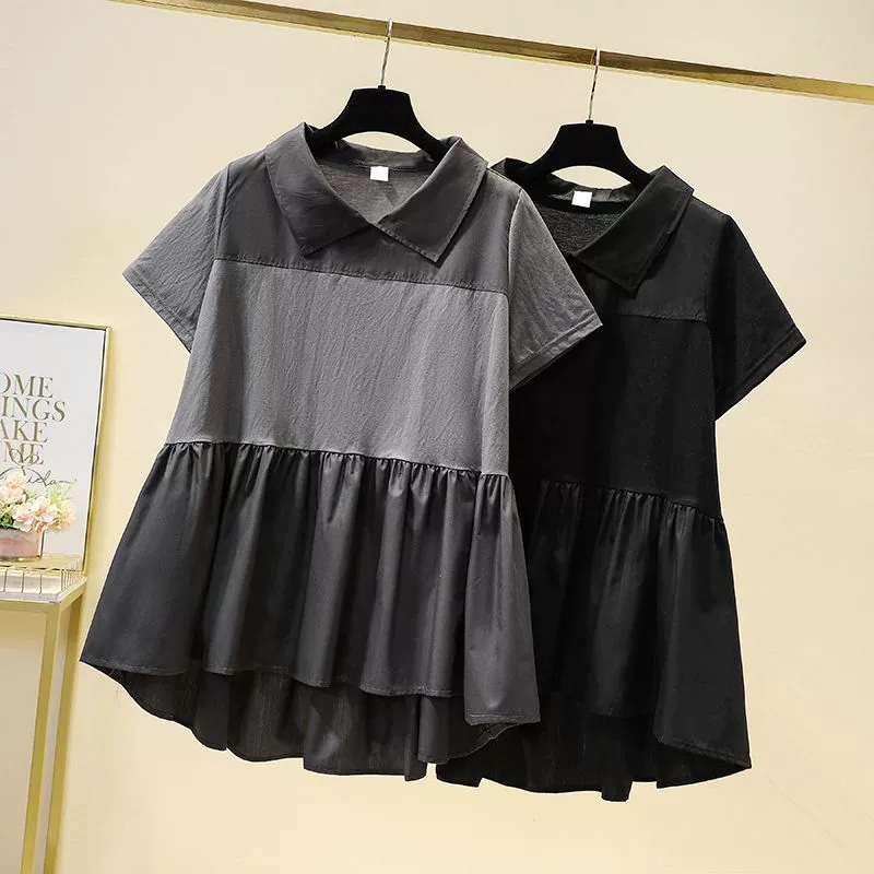 Кукла, рубашка, plus size, корейский стиль