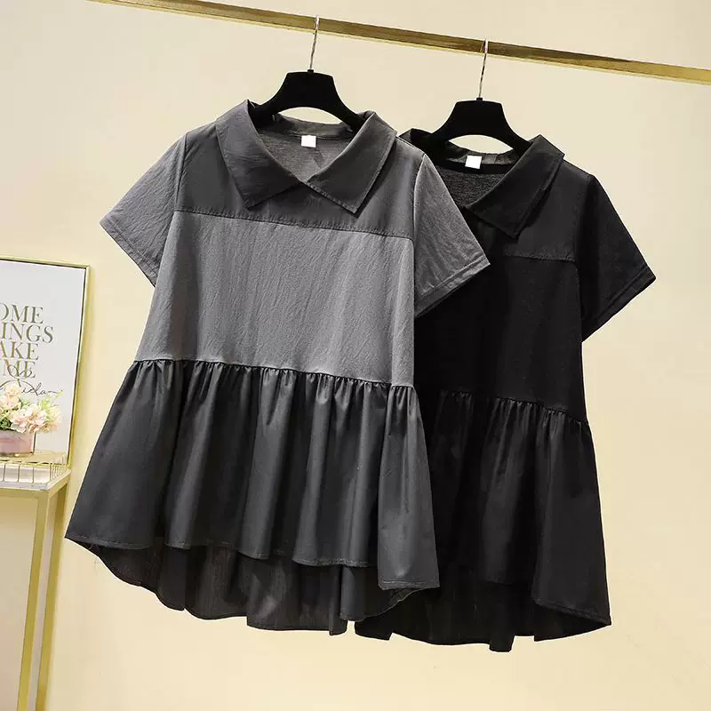 Кукла, рубашка, plus size, корейский стиль