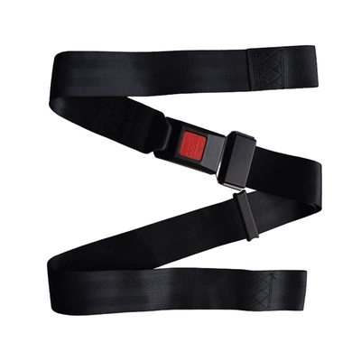 Motorcycle Safety Belt Stretcher Safety Belt / Insurance Electric Wheelchair Safety Belt B7 Stretcher Safety Belt (Car seat belt) - black