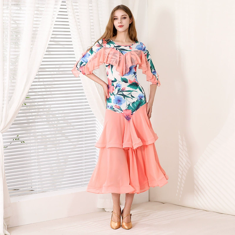 Mei Yu Monai Garden 2 MY912 Современное танцевальное платье платье национальный бальный танец бальный танец вальс